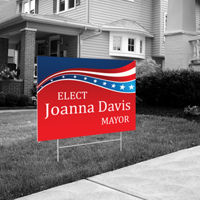 Coroplast Yard Sign